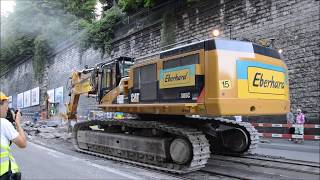 Caterpillar 385C Eberhard  Zurich 080717 [upl. by Keir]