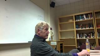 Carl Raschke Seminar on Jacques Derridas SPECTERS OF MARX Part 1 [upl. by Om329]