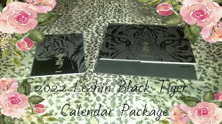 Lezhin 2022 Black Tiger Calendar Package 🐅🐯 [upl. by Clausen]