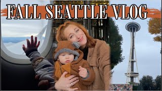 SEATTLE VLOG  spending two days in Seattle with our toddler [upl. by Bryce]