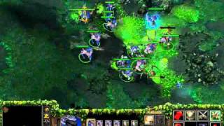 WarCraft 3  Hard Mode Guide  Night Elf Level 6 [upl. by Norrat]