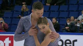 Anastasia MISHINA  Aleksandr GALLIAMOV FS 08102021 Finlandia Trophy 2021 [upl. by Aicetal]