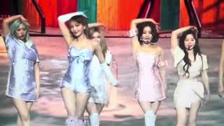 Twice concert performing alcohol free performance live on stage [upl. by Ocinom]