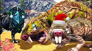 O VALE DOS RATÕES  Ensinando Os Bebes A Caçar  2 Ark Survival Evolved [upl. by Sorcim607]