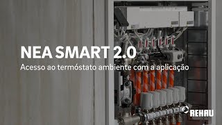 NEA SMART 20  Acesso ao termostato ambiente com a aplicacao [upl. by Nehemiah]