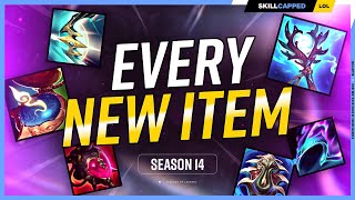 EVERY NEW ITEM in League of Legends SEASON 14 [upl. by Arliene]