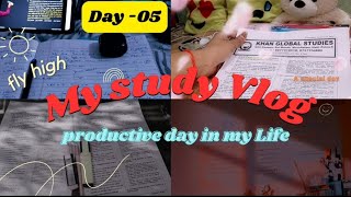 Morning StudyVlog🌄📚DAY55morning productive studyunpredictable journey 5 days study challenge [upl. by Neetsirhc]