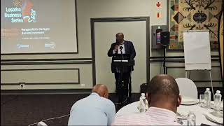 Kanono Ramashamoles Speech Lesotho Business Series 2024 [upl. by Ciel]