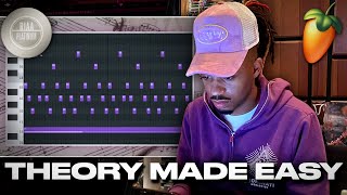 The ONLY MUSIC THEORY You Will EVER NEED as a PRODUCER  FL Studio Tutorial [upl. by My]