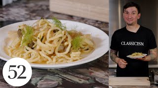 How to Make Vegan Fennel Shallot amp Caper Pasta  At Home With Us [upl. by Saoj197]