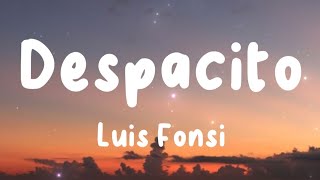 Despacito  Luis Fonsi Lyrics  David Guetta The Chainsmokers Justin Bieber Quavo [upl. by Tyra]