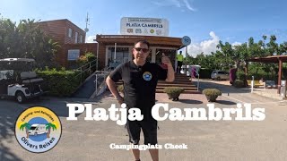 Platjia Cambrils Spanien 🇪🇸 naja 🫤 Campingplatzcheck [upl. by Enrichetta]