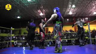 Hijo del Tirantes y Rey Escorpión retan a Psycho Clown y Pagano a una revancha en Iztapalapa [upl. by Aindrea924]