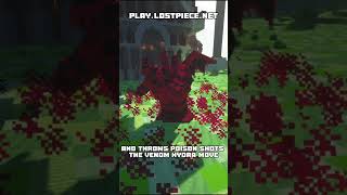 Minecraft One Piece Venom Devil fruit [upl. by Ecidnak]