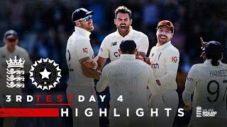 Stunning England Display  England v India  Day 4 Highlights  3rd LV Insurance Test 2021 [upl. by Mollie541]