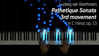 Beethoven  Pathetique Sonata 3rd movement [upl. by Nnylhtak]