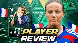 91 EVOLUTIONS quotPEPS LEGACYquot BOMPASTOR PLAYER REVIEW  FC 24 Ultimate Team [upl. by Chet]