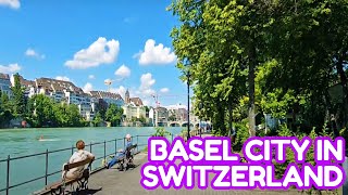 Exploring The Beauty Of BASEL CITY And The Amazing RHINE RIVER In SWITZERLAND [upl. by Arbed856]