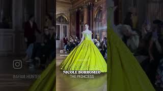 Princess Nicole Borromeo in Leo Almodal Paris Fashion Week [upl. by Esme358]