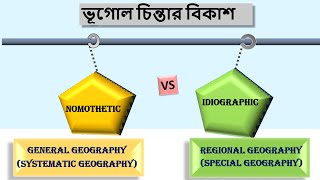 Ideographic vs Nomothetic On Geographical Thought  Bengali [upl. by Louise199]