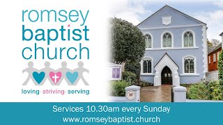 Romsey Baptist Church  Sunday AM Service 17112024 [upl. by Ibib293]