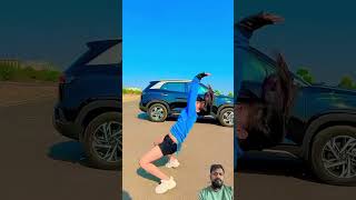 Go Down💃 trending music backflip nandini091013 youtubeshorts short [upl. by Corette]