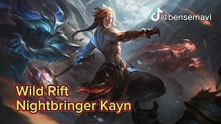 Nightbringer Kayn  League of Legends Wild Rift [upl. by Kenlay]