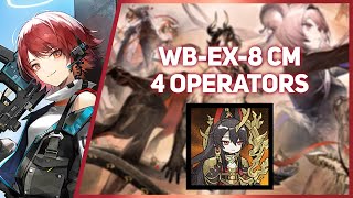 Arknights WBEX8 Challenge Mode  4 Operators [upl. by Han]