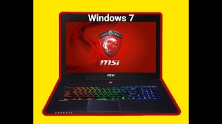 How to install windows 7 x64 on MSI GS70 2PC Stealth UPDATED LINKS 2023 [upl. by Leoline727]