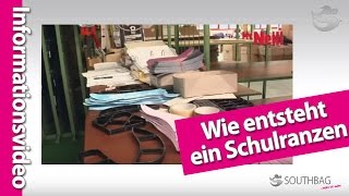 McNeill Schulranzen Infovideo wie entsteht ein Schulranzen [upl. by Phylys]