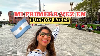 Primera vez en Buenos Aires 🇦🇷 QUE LUGARES VISITAR turismoargentina [upl. by Yasnyl]