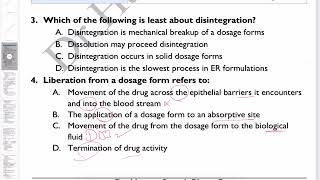 🔴 Pharmaceutics Revision Part 1 Questions amp Answers DrHazem Sayed [upl. by Mungo659]