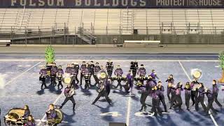 Woodcreek HS Drumline “Hexed” Folsom Competition 11224 1 [upl. by Engvall971]