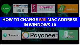 How To Change WIFI MAC Address IN Windows 10 2022 TMAC Software [upl. by Edrea]