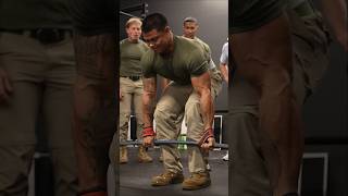 US Marine VS ExConvict in Max Deadlifts [upl. by Boor]