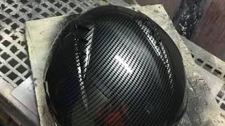 H2O Graphix Hydrographics Water Transfer Printing on Helmet [upl. by Suzetta]