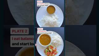 How to lose weight in a healthy way 30daysweightlosschallenge food intermittent [upl. by Akeber]