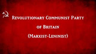 Founding of the Party British Communist Song [upl. by Iaras]