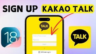 KakaoTalk  Sign Up amp Create Profile on KakaoTalk  FULL GUIDE 2024 [upl. by Alet]