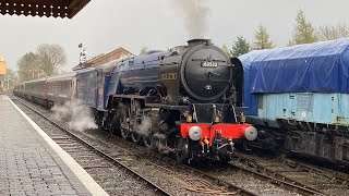 60532 Blue Peter performs Loaded test runs at the Severn Valley Railway  4930 and 75069  270324 [upl. by Citron568]