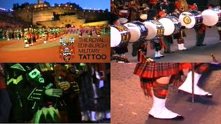 The Massed Pipes and Drums – The Royal Edinburgh Military Tattoo – Edinburgh Castle [upl. by Ilam]