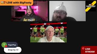 Round 9 vs Western Bulldogs  BF Tigercast Live Show [upl. by Madelyn]