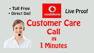 How to call Vodafone customer care in 1 MinuteVodafone vodafone vodafonecustomercarecustomercare [upl. by Rolland]