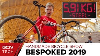 Hot New Custom amp Bespoke Bike Tech From Bespoked UK Handmade Bicycle Show 2019 [upl. by Inalel]