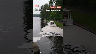 Lock 19  Scotts Mills canada peterborough [upl. by Eneryc768]