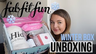 WINTER FAB FIT FUN UNBOXING [upl. by Airrej]