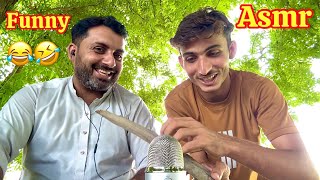 Asmr new mic test  Asmr collab with Asmr irfi  Very funny 🤣 Asmr [upl. by Filipe]