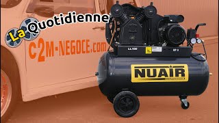 PRÉSENTATION COMPRESSEUR 100 LITRES 3cv [upl. by Nordgren161]