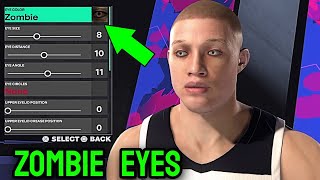 How to Equip Zombie Eyes in NBA 2k25 Tutorial [upl. by Hazard]