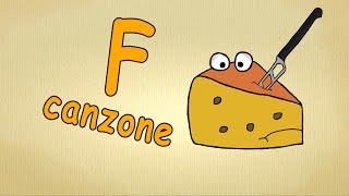 apprendre litalien en chanson  la lettera F  canzone per bambini [upl. by Bussy]